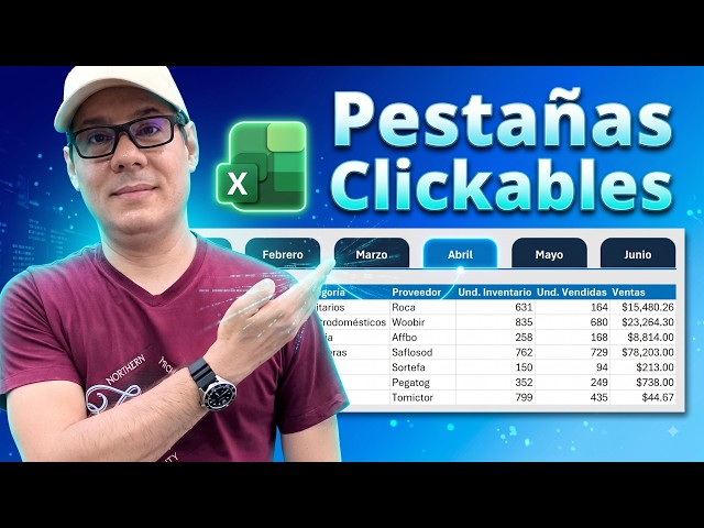 How to Create Clickable Tabs in Excel Spreadsheets