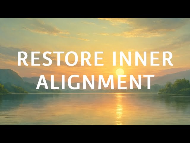 Restore Inner Alignment 💫 🧿 | 10 Minute Guided Meditation for Clarity and Calm