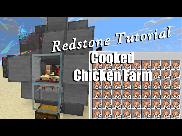 Lava Chicken! | Automatic Cooked Chicken Farm for 1.21.6+ | Minecraft Tutorials