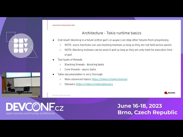 Asychronous programming in Rust - DevConf.CZ 2023