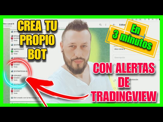 Sigue estos SIMPLES PASOS para CREAR UN 🤖 BOT 🤖 DE ALERTAS DE TRADINGVIEW en TELEGRAM [GRATIS]