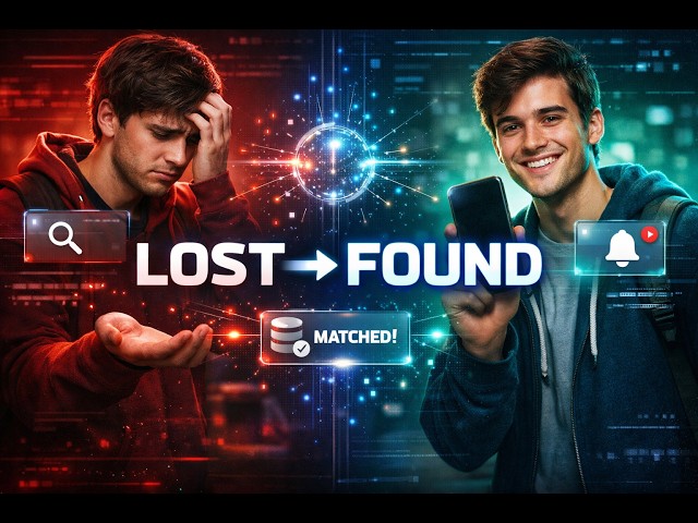 Lost & Found System for college | DBMS project | Full stack