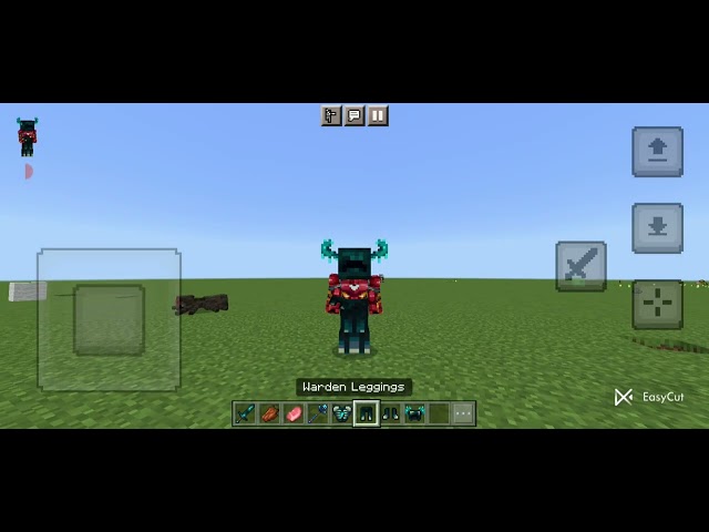 Minecraft tips and tricks I got warden powers #youtubeshorts #shortvideo #shorts