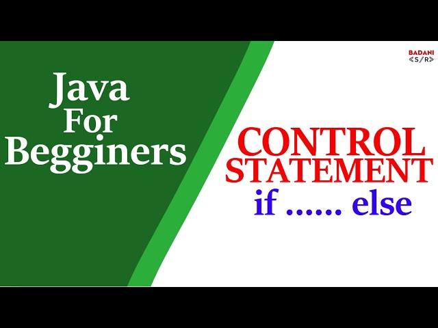 #8 Java Tutorial For Beginners in Hindi | if else in Java | Control Statement in Java | Ladder if