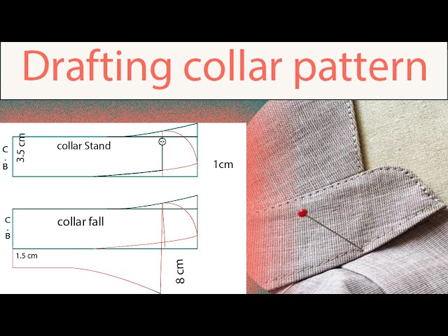 How to Draft a Shirt Collar Pattern in Just 3 Minutes!