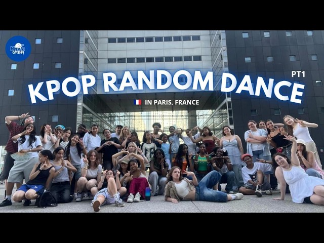 KPOP RANDOM DANCE in Paris (K팝 랜덤 댄스) - part1