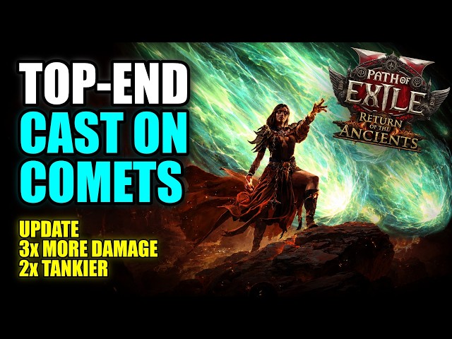 [0.5] Pushing Infernalist Cast on Comets to the Limit! - Top End Build Showcase - PoE2