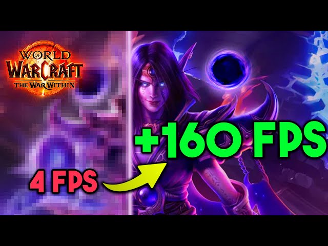 COMPLETE GUIDE to Higher FPS in WoW | The War Within