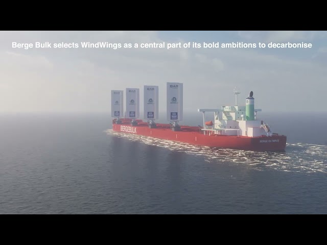 Berge Bulk selects WindWings to decarbonise fleet