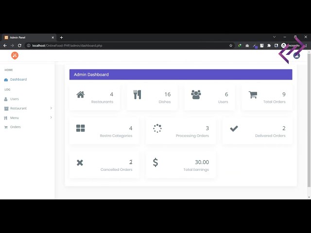 Online Food Ordering System Project in PHP MySQL with Source Code - CodeAstro