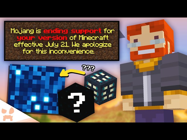 MINECRAFT IS ENDING THIS MAJOR VERSION FOREVER… + JUST REVEALED A NEW SCULK BLOCK?!