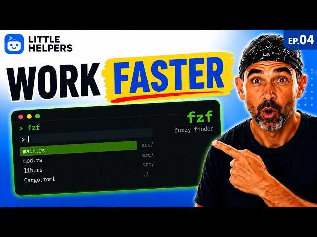 Stop Scrolling — Type 3 Letters and Find Anything fzf