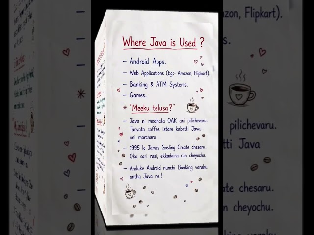 What is Java?Java course day 1 #shorts