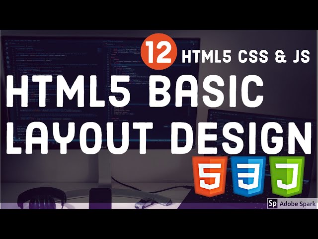 HTML 5 Building Basic Layout Design #12