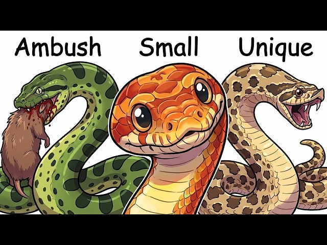 Every Non-Venomous Snake Explained in 23 Minutes