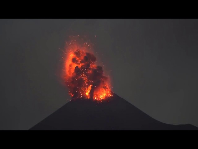 Volcanic Eruption. Compilation