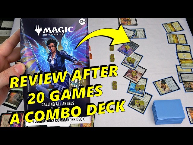 REVIEW AFTER 20 GAMES Calling All Angels FOUNDATION MTG Commander Deck