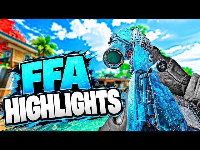THIS IS FFA TRICKSHOTTING ON THE MOST HATED COD EVER!!!! (FFA TS SERIES #4)