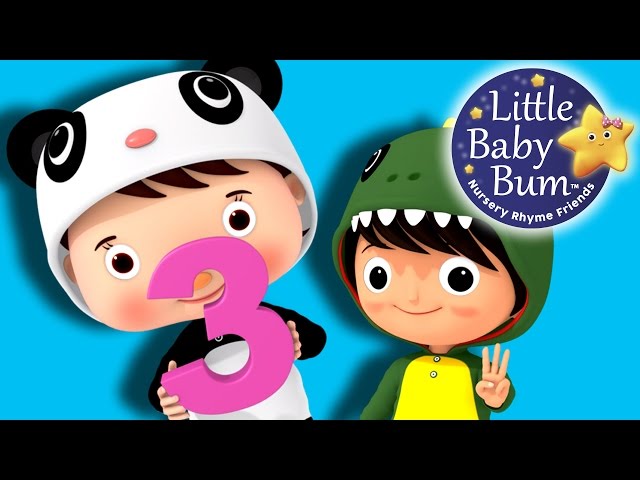 Number 3 Song | Nursery Rhymes for Babies by LittleBabyBum - ABCs and 123s