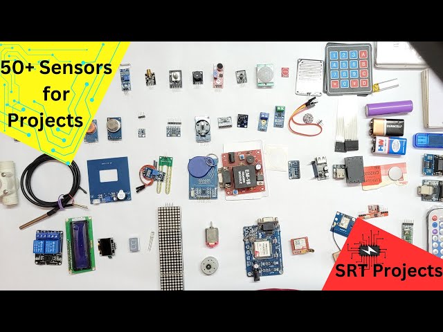 50+ Different Sensor Modules for Projects