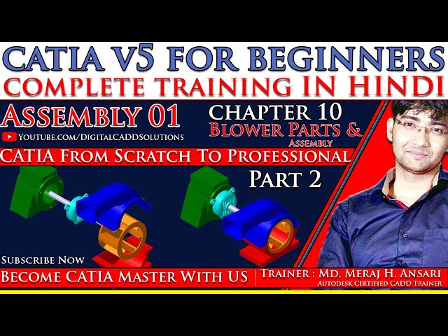 CATIA Complete Learning Tutorials | #CATIAV5 #CATIAFullCourse #CATIAInHindi #DigitalCADD #AnsariSir