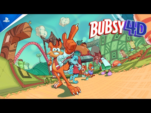 Bubsy 4D - Launch Trailer | PS5 & PS4 Games