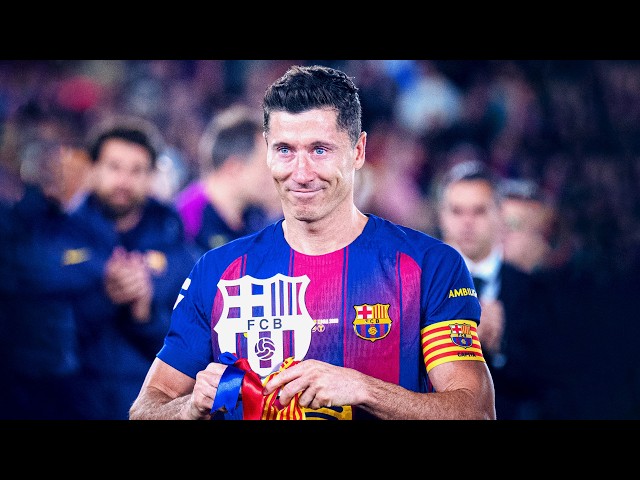 LEWANDOWSKI SAYS GOODBYE AT SPOTIFY CAMP NOU | FC Barcelona🔵🔴