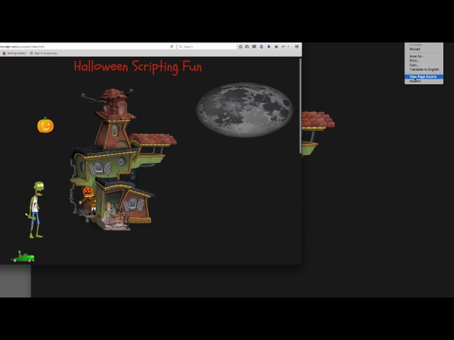 JQuery Haunted House