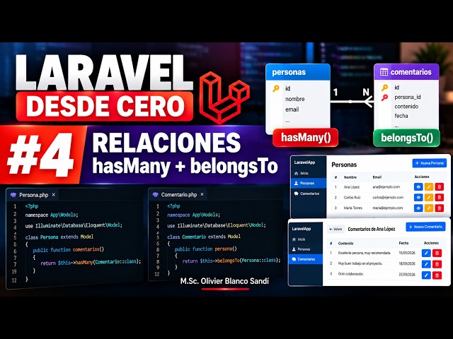 Laravel from scratch #4 | Eloquent Relationships: hasMany and belongsTo