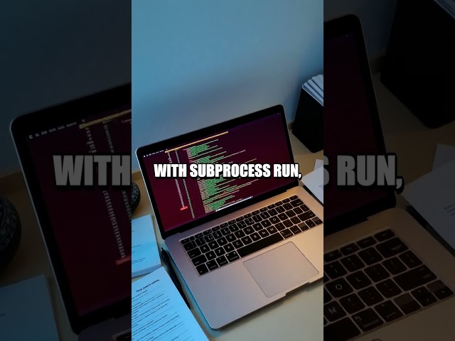 Unlock the Power of Python's `subprocess` Module!