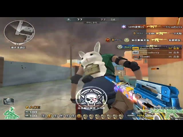 In-game, no edits, Thor gets 168 kills in 8 minutes #CrossFire #CFBreacher