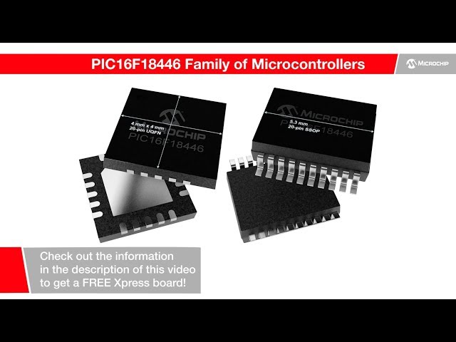 PIC16F18446 Family of Microcontrollers