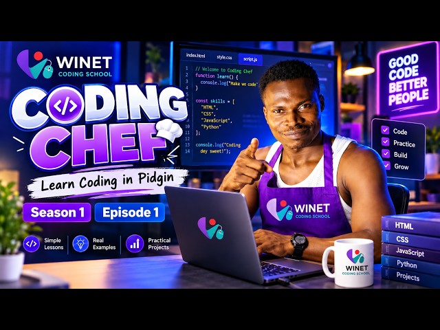👨‍🍳 CODING CHEF: Programming in Pidgin | Season 1, Episode 1
