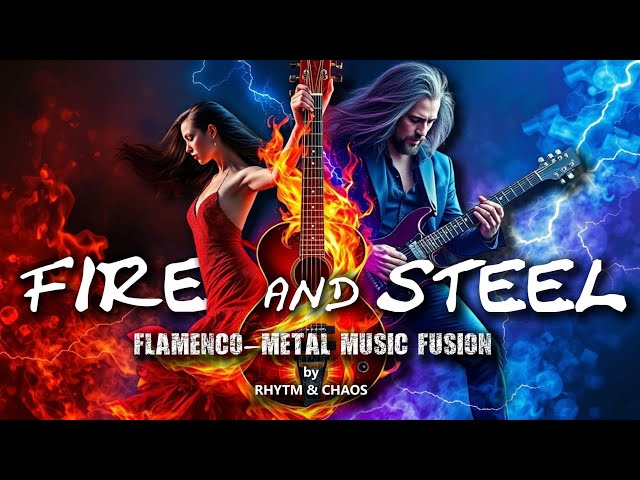 FIRE & STEEL - FLAMENCO-METAL GUITAR FUSION - Instrumental Music Covers & Energy boost (Full Album)