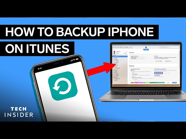 How To Back Up Your iPhone On iTunes