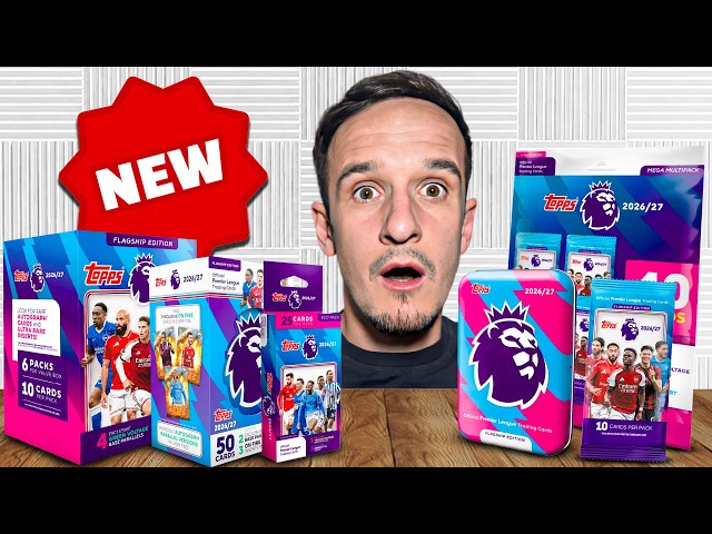Opening EVERY Topps Flagship Premier League 2026/27 Product!