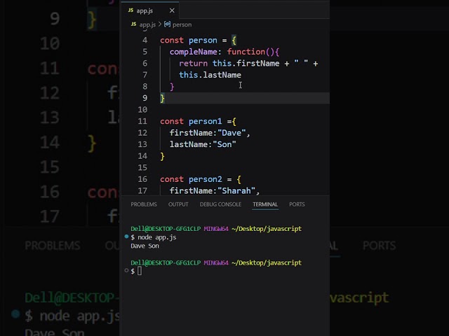 How to borrow a method from an object in Javascript