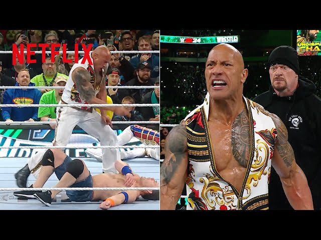 The Greatest 5 Minutes in WrestleMania History | WWE | Netflix