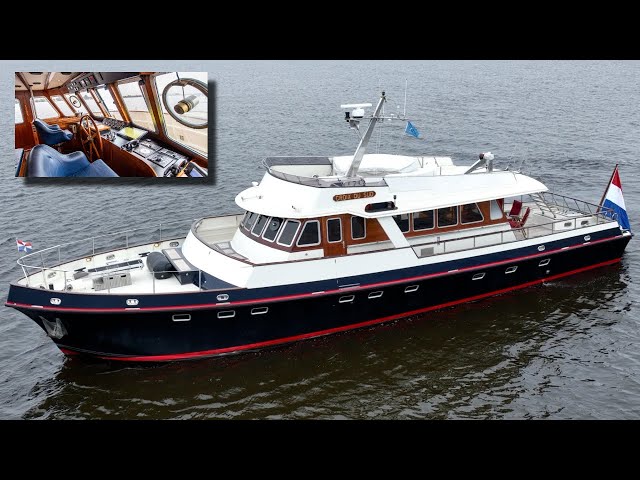 THIS WWII Motor Torpedo Boat Has Been Transformed Beyond Recognition! FOR SALE For €595,000!