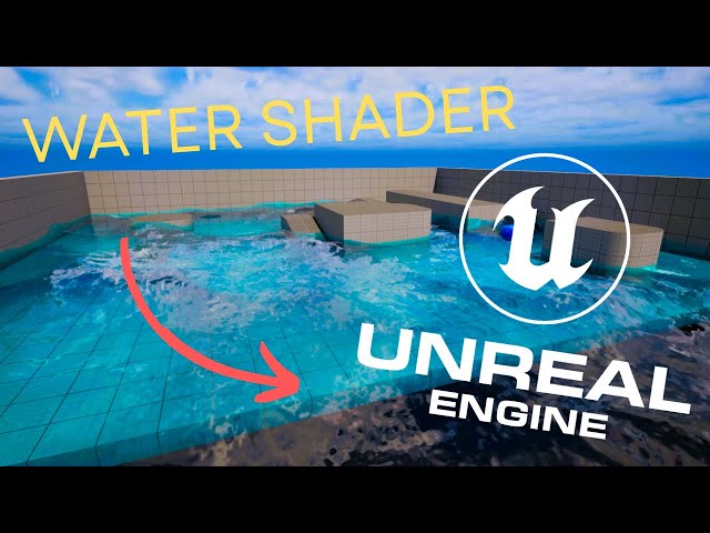 The easiest water shader tutorial on Unreal Engine 5.