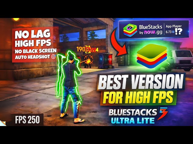 BlueStacks 5 Ultra Lite 😱 | Best Emulator for Low End PC 2GB/4GB RAM | 120FPS Free Fire (2026)