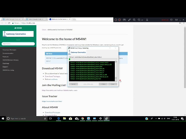How to install MapServer
