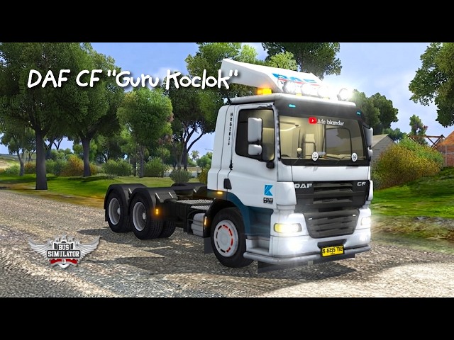 New DAF CF Guru Koclok Truck Mod in Bus Simulator Indonesia | BUSSID Truck Mod Download