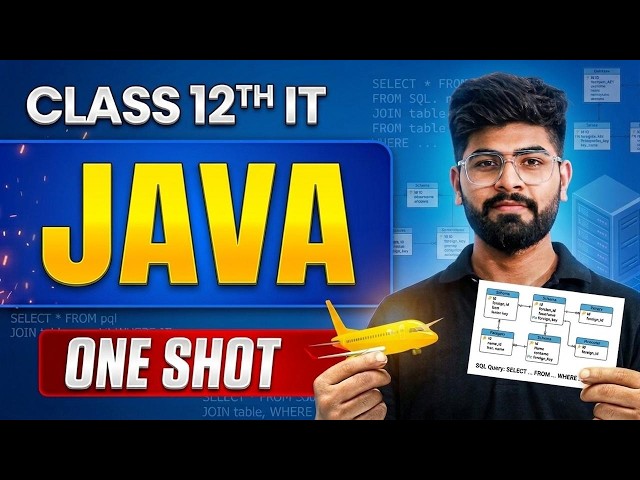 Unit 3: Java 🔥 Class 12 IT | Full Chapter + Notes | CBSE Boards 2026