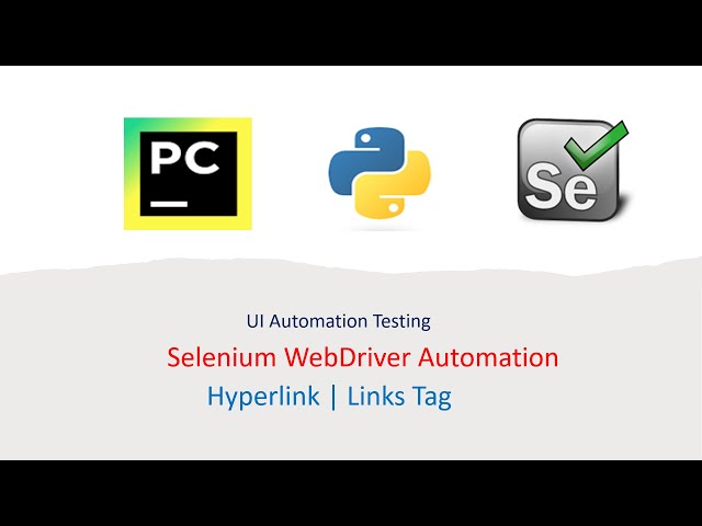 Python With Selenium Part 17: How to Work Hyperlinks | Handling Links