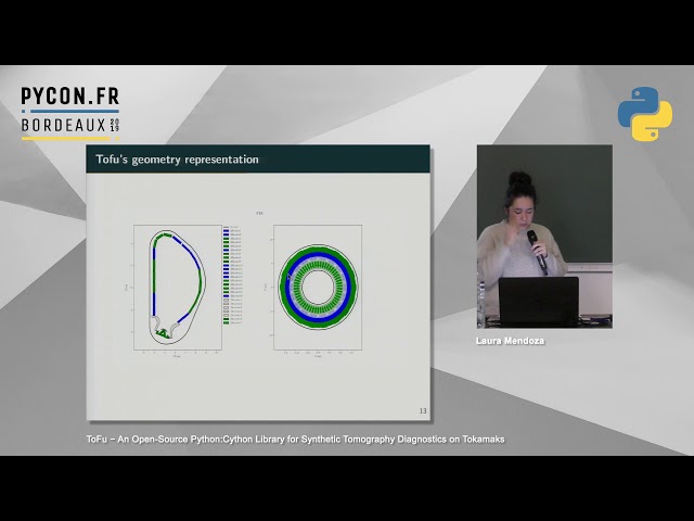 PyConFR 2019 - ToFu: Open-Source Python/Cython Lib. for Synthetic Tomography Diagnostics on Tokamaks