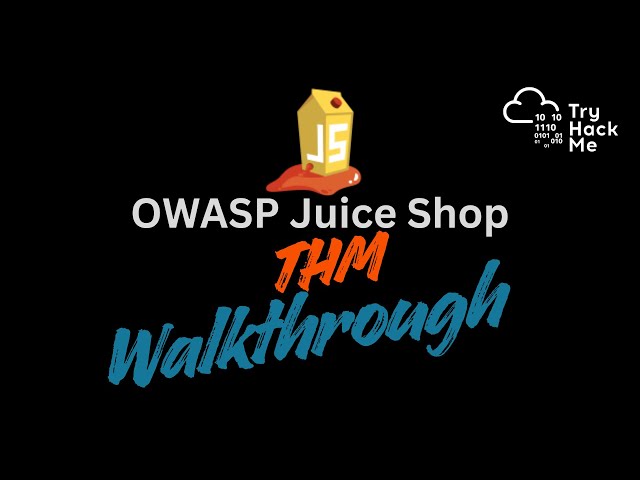 OWASP Juice Shop Explained 🔥 TryHackMe Full Walkthrough