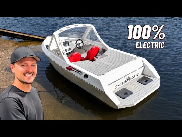 Finishing my Tesla Powered Jetboat