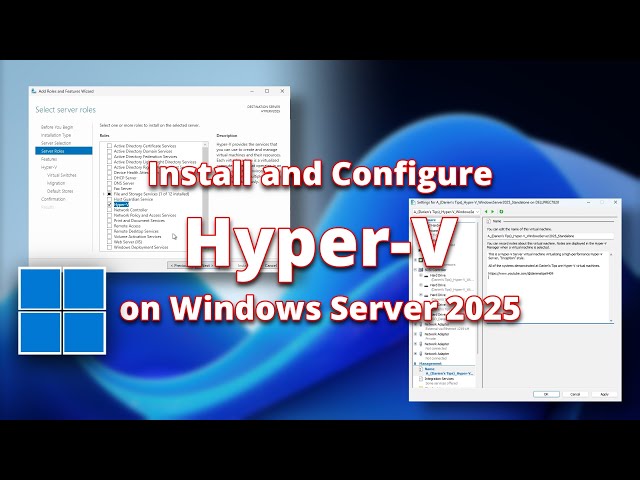 Install and Configure Hyper-V on Windows Server 2025