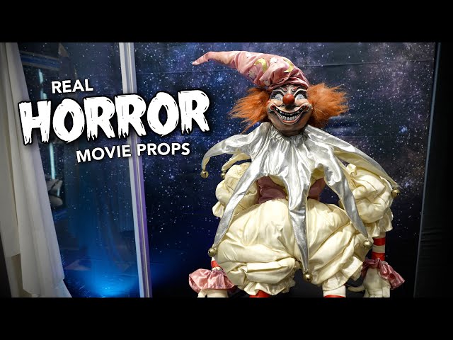 REAL Horror Movie Props and MORE - Poltergeist Clown, The Thing, Friday the 13th (PropStore)   4K